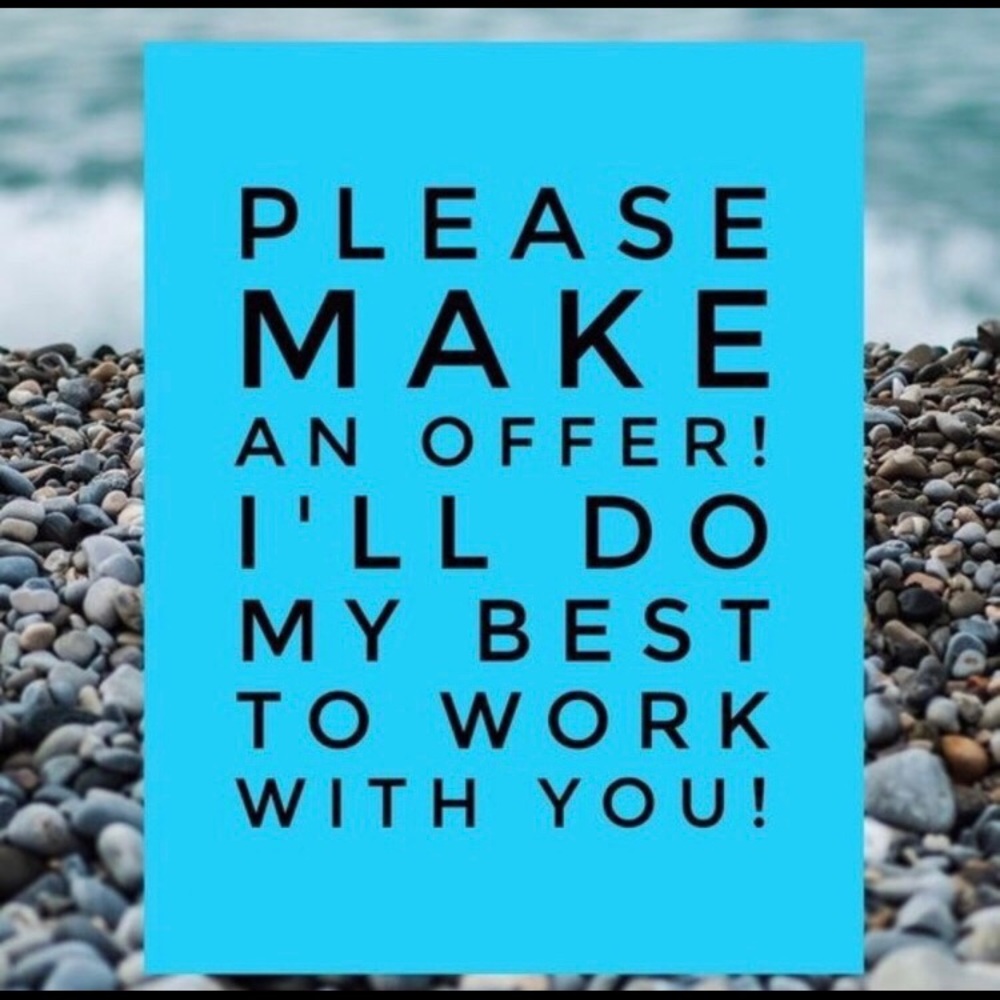 Love the item but not the price? Make an offer! ❤️